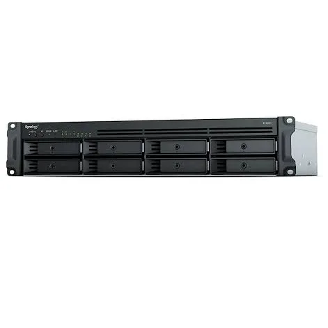 [RS1221RP+] Synology NAS 8 bay RACK 1U, Ryen, 4G (32G max), 4X 1G LAN,RPSU