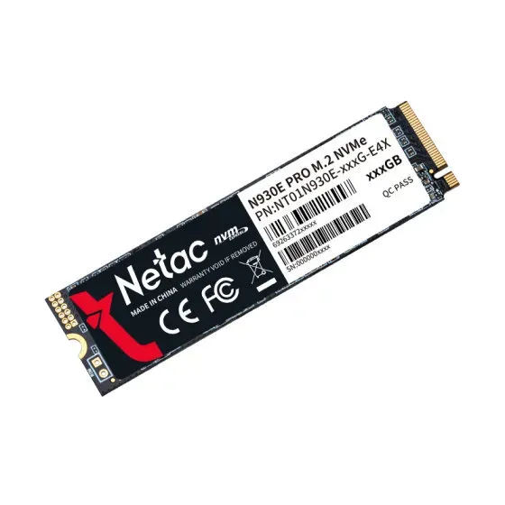 [NT01N930E-512G-E4X] Netac NVMe 512GB Pro PCIe 3 x4 M.2 2280 3D NAND