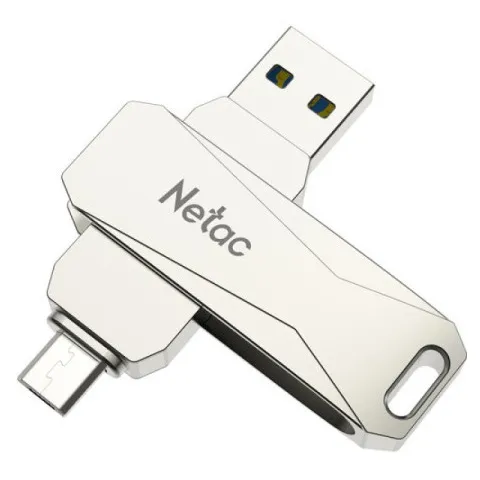 [NT03U782C-032G-30PN] Netac USB 3.0 Flash Drive 32GB OTG Dual Type A/C