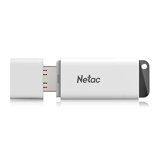 [NT03U185N-256G-30WH] Netac U185 USB3.2 Flash Drive 256GB, up to 100MB/s